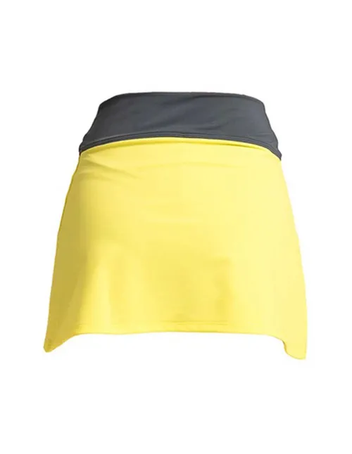 Falda Black Crown Helsinki Amarillo | Ofertas de pádel